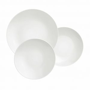 Juego De Platos de Porcelana Blancos de 12 Piezas Tramontina Sophia