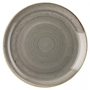 Plato Redondo Churchill Stonecast Peppercorn Grey 26 Cm SPGSEV101